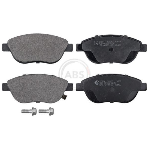 Bremsbelagsatz Scheibenbremse A.b.s. 37564 f&uuml;r Opel Vauxhall Vorderachse