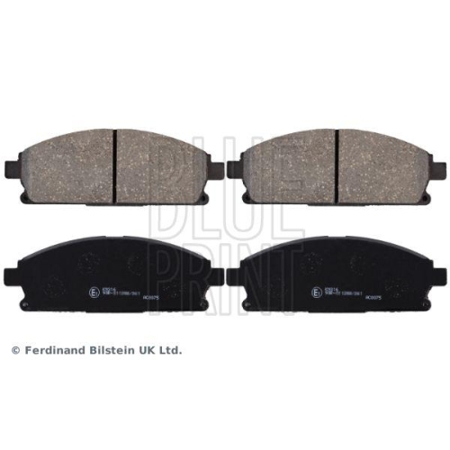 Brake Pad Set Disc Brake Blue Print ADN142115 for Nissan