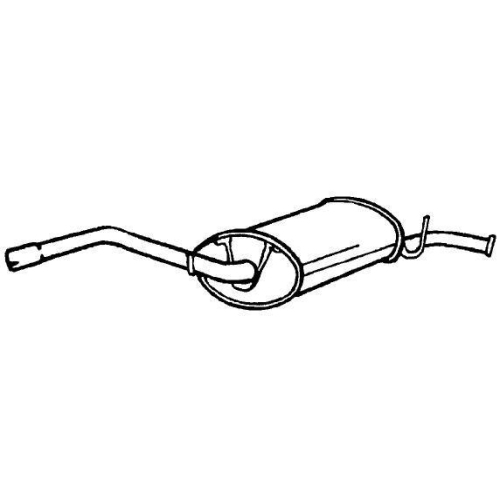 Endschalldämpfer Sigam 22602 für Seat