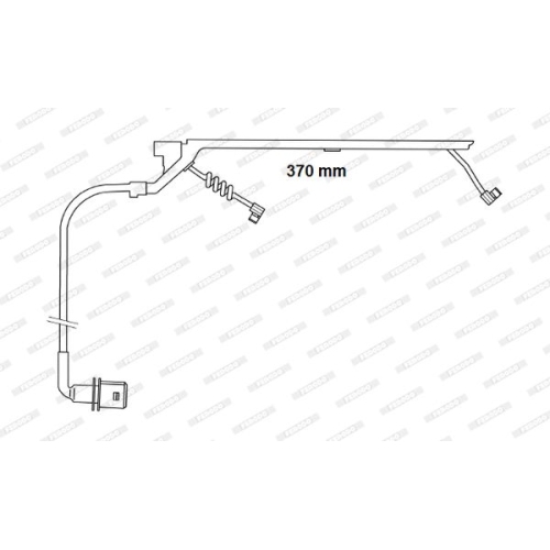 Warnkontakt Bremsbelagverschlei&szlig; Ferodo FAI169 Premier f&uuml;r Renault Trucks