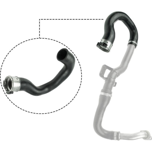 Ladeluftschlauch Gates 09-0680 f&uuml;r Opel Vauxhall