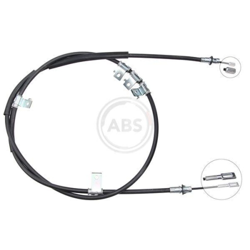 Seilzug Feststellbremse A.b.s. K13906 f&uuml;r Dodge Fiat Fiat / Lancia Hinten Rechts