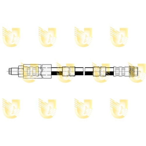 Bremsschlauch Unigom 377748 für Citroën Peugeot Vorne