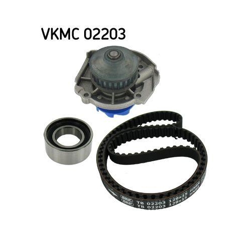 Wasserpumpe + Zahnriemensatz Skf VKMC 02203 f&uuml;r Citro&euml;n Fiat Lancia Peugeot
