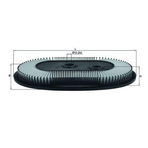 Luftfilter Mahle LX 846 f&uuml;r Nissan