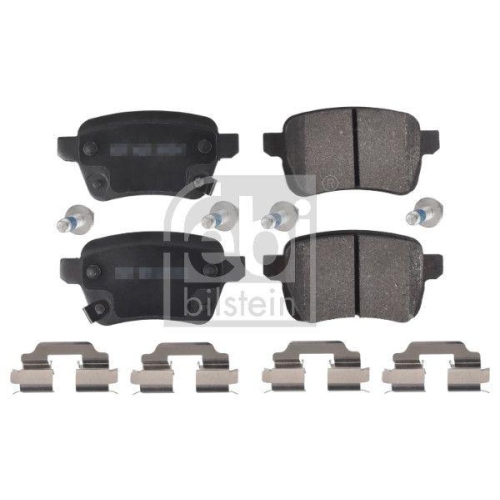 Bremsbelagsatz Scheibenbremse Febi Bilstein 16903 f&uuml;r Fiat Opel Vauxhall