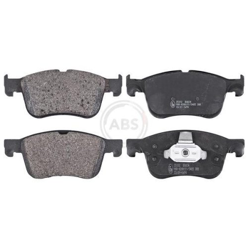 Bremsbelagsatz Scheibenbremse A.b.s. 35312 f&uuml;r Ford Vorderachse