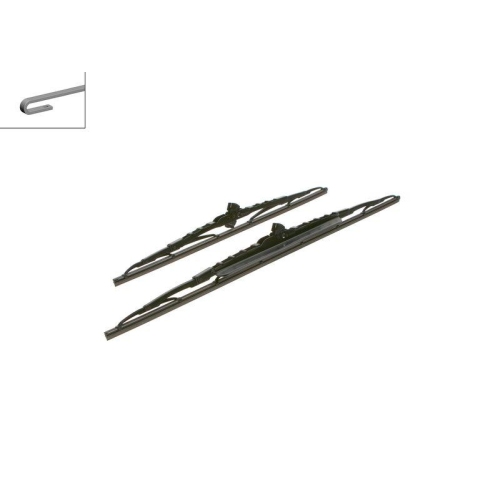 Wiper Blade Bosch 3397118303 Twin for Citroën Front