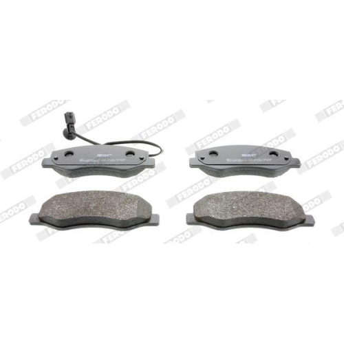 Bremsbelagsatz Scheibenbremse Ferodo FVR4349 Premier Eco Friction für Nissan