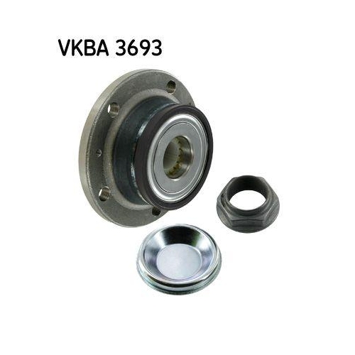 Radlagersatz Skf VKBA 3693 f&uuml;r Peugeot Hinterachse