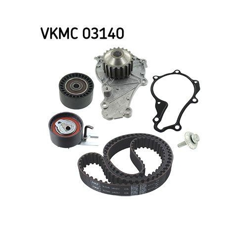 Wasserpumpe + Zahnriemensatz Skf VKMC 03140 f&uuml;r Citro&euml;n Fiat Ford Mazda Opel