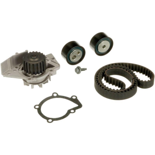 Wasserpumpe + Zahnriemensatz Gates KP25558XS Powergrip&trade; f&uuml;r Citro&euml;n Fiat Peugeot