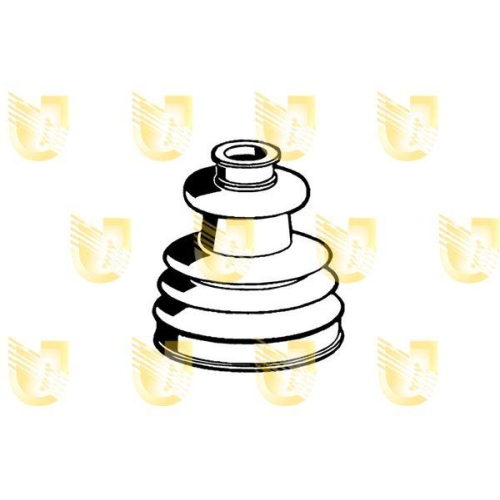 Faltenbalg Antriebswelle Unigom 310068 für Citroën Radseitig