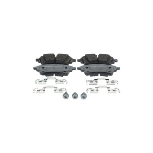 Bremsbelagsatz Scheibenbremse Bosch 0986460174 f&uuml;r Audi VW Hinterachse