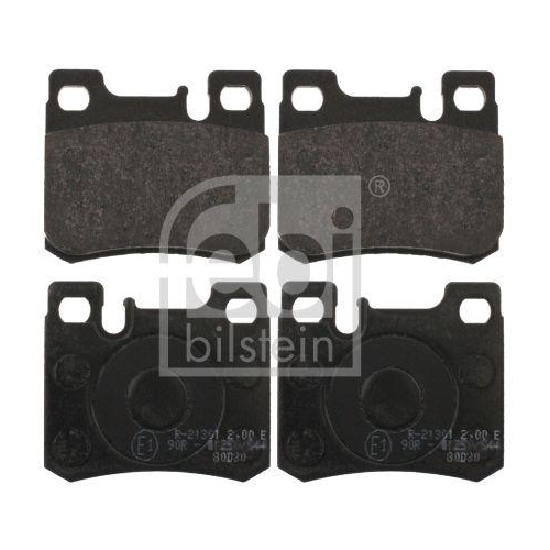 Bremsbelagsatz Scheibenbremse Febi Bilstein 16737 f&uuml;r Mercedes Benz Hinterachse