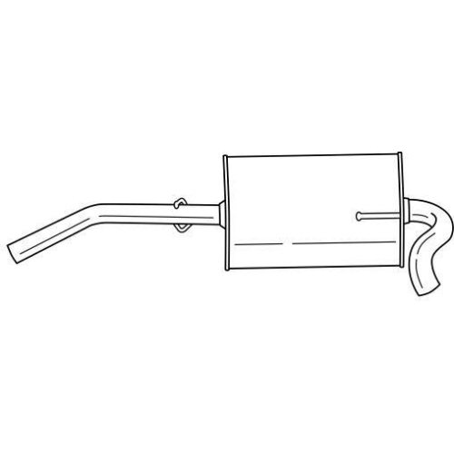 Endschalld&auml;mpfer Sigam 22629 f&uuml;r Seat VW
