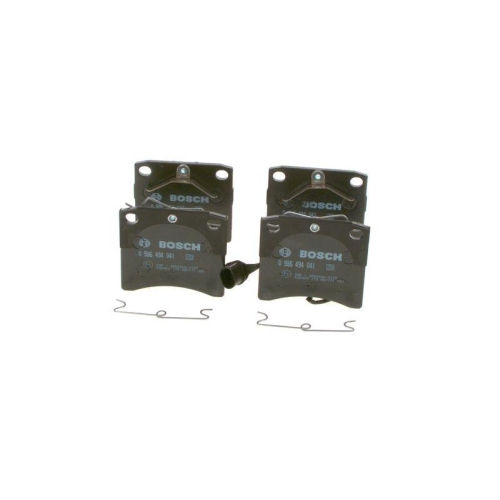 Bremsbelagsatz Scheibenbremse Bosch 0986494041 f&uuml;r VW Vorderachse
