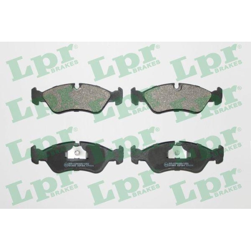 Bremsbelagsatz Scheibenbremse Lpr 05P304 f&uuml;r Opel Renault Vauxhall Daewoo