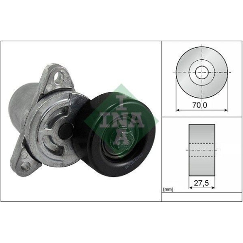 Riemenspanner Keilrippenriemen Schaeffler Ina 534 0306 10 für Hyundai Kia