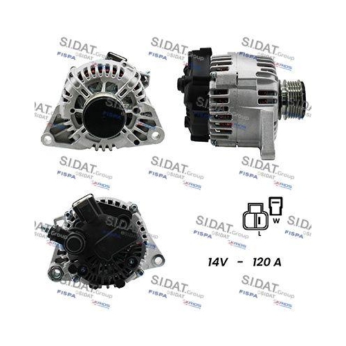 Generator Sidat A12HY0112A2 f&uuml;r Hyundai Kia