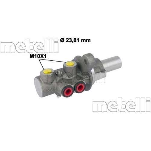 Hauptbremszylinder Metelli 05-0778 f&uuml;r Fiat Opel
