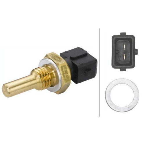 Sensor K&uuml;hlmitteltemperatur Hella 6PT 009 107-501 f&uuml;r Alfa Romeo Bmw Citro&euml;n