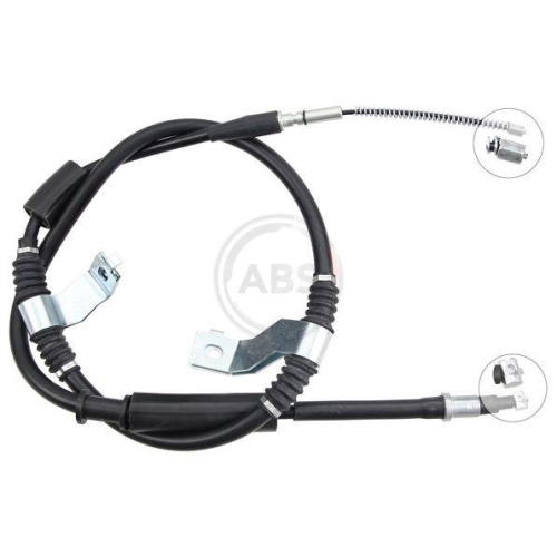 Seilzug Feststellbremse A.b.s. K17047 f&uuml;r Chevrolet Daewoo Hinten Links