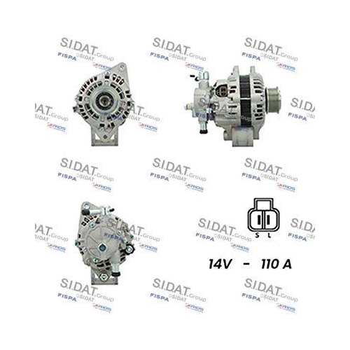 Generator Sidat A12HY0128A2 f&uuml;r Hyundai Kia