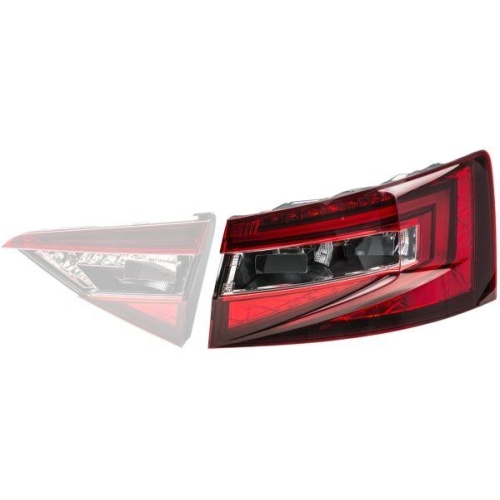 Heckleuchte Hella 2SK 354 832-081 f&uuml;r Skoda Rechts