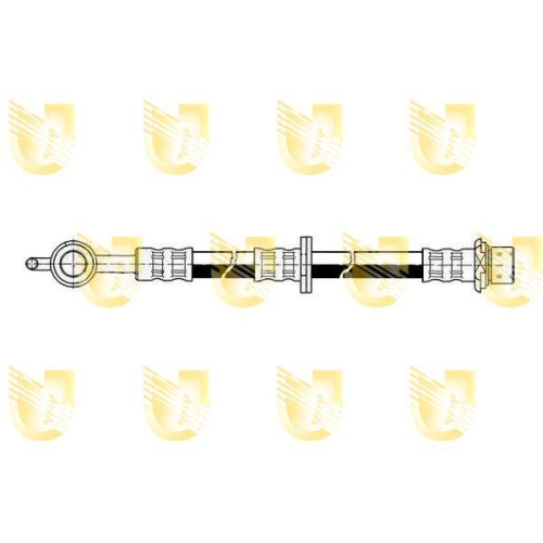Bremsschlauch Unigom 377770 f&uuml;r Toyota Vorderachse Links
