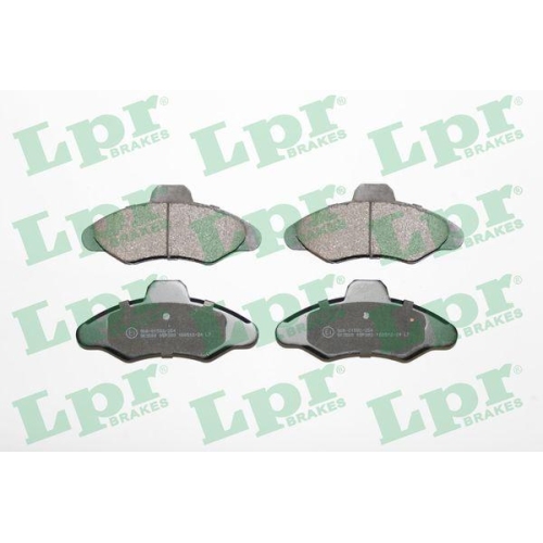 Bremsbelagsatz Scheibenbremse Lpr 05P383 f&uuml;r Ford Vorderachse