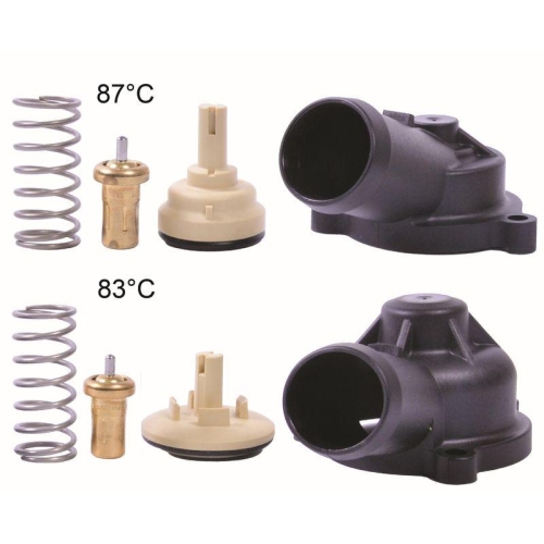 Thermostat K&uuml;hlmittel Gates TH704K1 f&uuml;r Seat Skoda VW