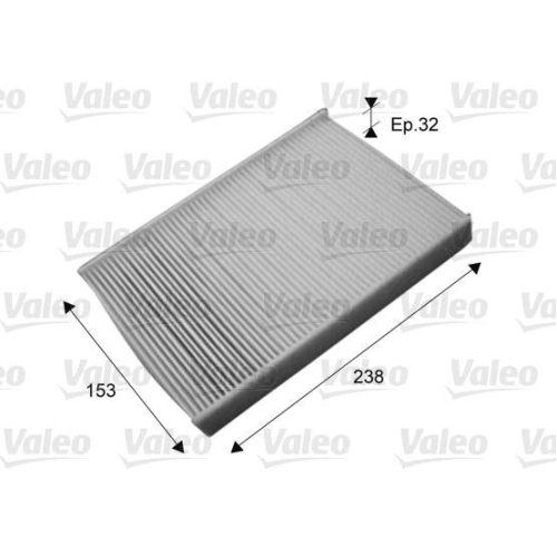 Filter Innenraumluft Valeo 715721 Valeo Essential für Nissan Renault