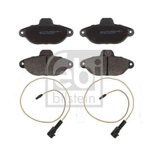 Bremsbelagsatz Scheibenbremse Febi Bilstein 16084 f&uuml;r Fiat Ford Lancia