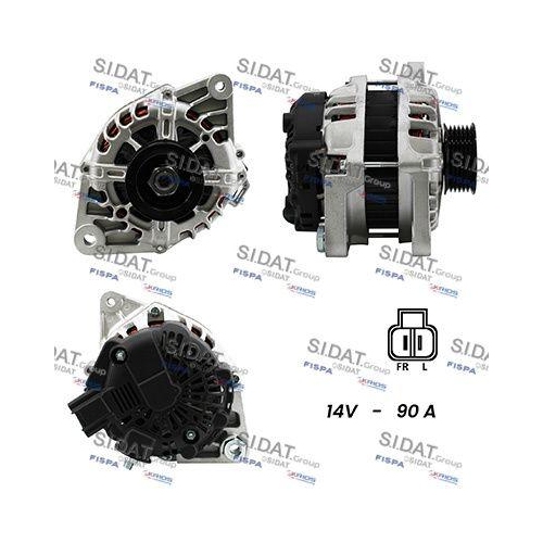 Generator Sidat A12HY0166 f&uuml;r Hyundai Kia