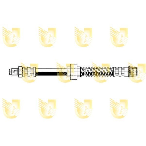 Bremsschlauch Unigom 377804 für Citroën Peugeot Vorne