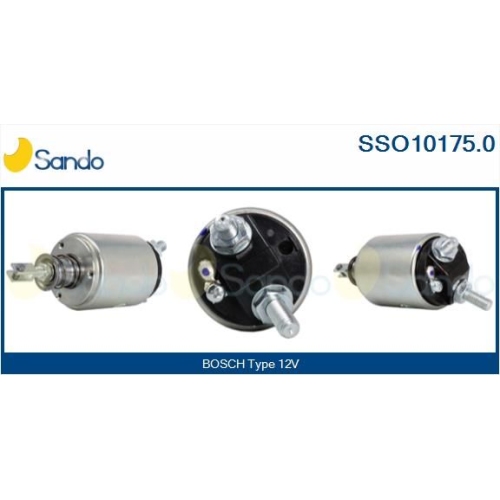 Magnetschalter Starter Sando SSO10175.0 f&uuml;r Daf Fiat Iveco