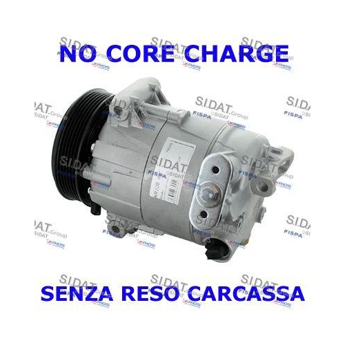 Kompressor Klimaanlage Sidat 1.4142R für Maserati