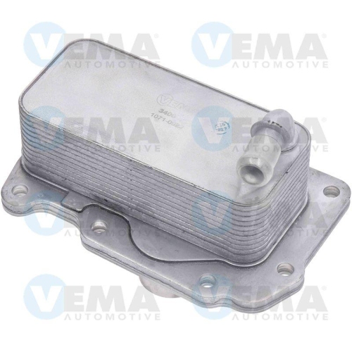 Ölkühler Motoröl Vema 340040 für Jaguar Land Rover Vorderachse
