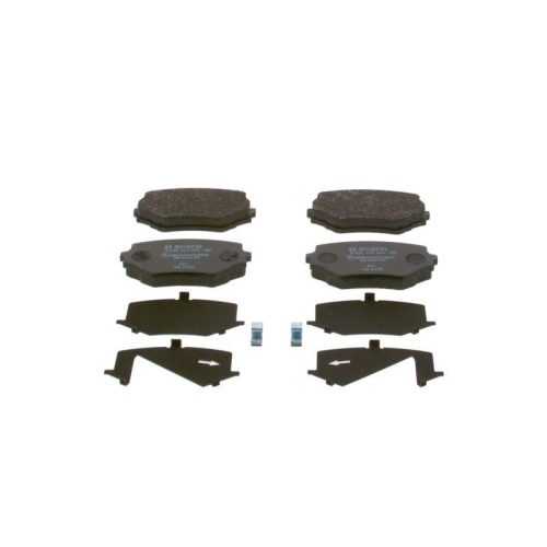 Bremsbelagsatz Scheibenbremse Bosch 0986424658 f&uuml;r Citro&euml;n Peugeot Vorderachse