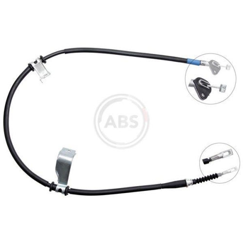 Seilzug Feststellbremse A.b.s. K17301 f&uuml;r Hyundai Hinten Links