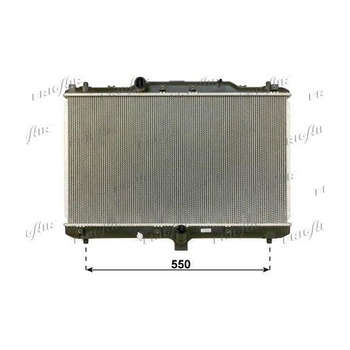 K&uuml;hler Motork&uuml;hlung Frigair 0114.3040 f&uuml;r Suzuki Alfarome/fiat/lanci