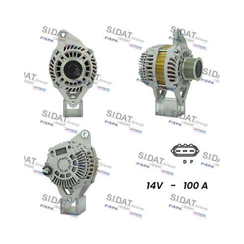 Generator Sidat A12MH0655A2 f&uuml;r Mazda Mitsubishi