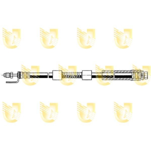 Bremsschlauch Unigom 377884 f&uuml;r Ford Vorne