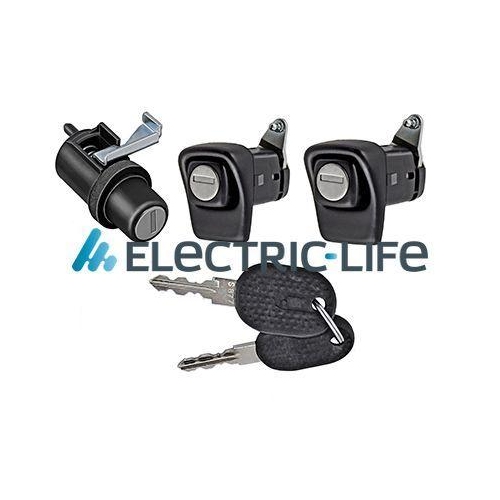 Schließzylindersatz Electric Life ZR8595 für Fiat Hinten Vorne Links