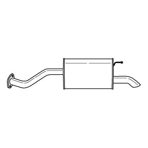 Endschalld&auml;mpfer Sigam 23643 f&uuml;r Honda