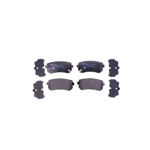 Bremsbelagsatz Scheibenbremse Hella 8DB 355 006-961 f&uuml;r Hyundai Kia Kia (dyk)