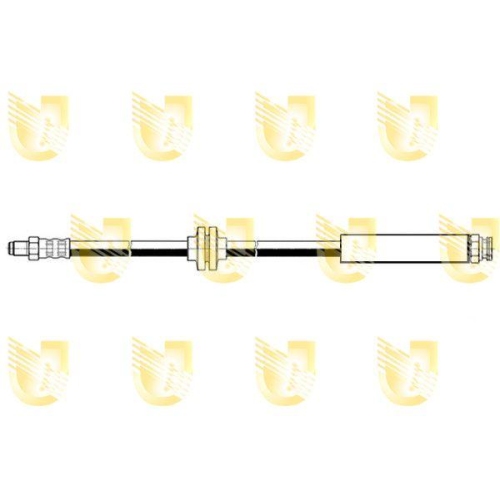 Bremsschlauch Unigom 377936 f&uuml;r Fiat Vorne