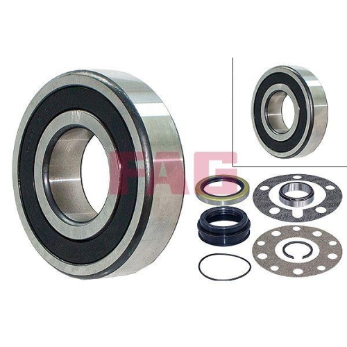 Radlagersatz Schaeffler Fag 713 6184 40 f&uuml;r Toyota Hinterachse