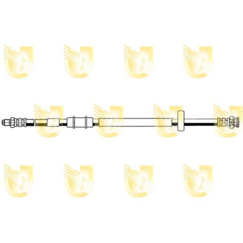 Bremsschlauch Unigom 378111 für Lancia Vorne